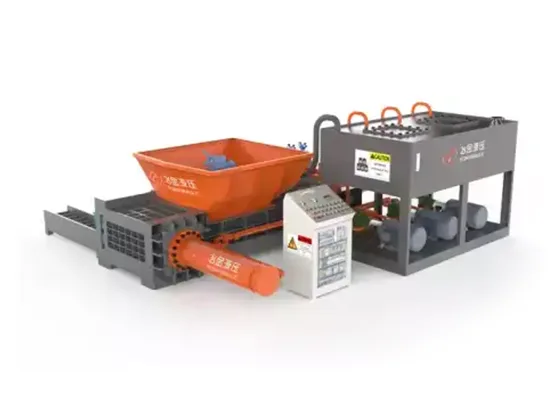 Prasa do złomu aluminiowego